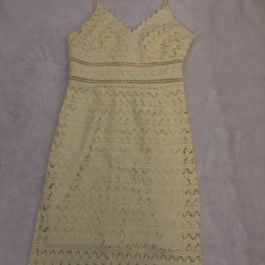 Yellow Lace Bodycon